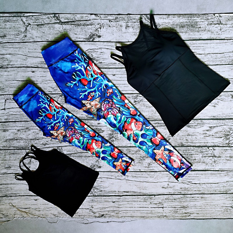Parent child beauty back yoga suit 10 Style Adults L - Shop at LoveMi