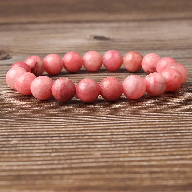 Natural stone red grain stone bracelet