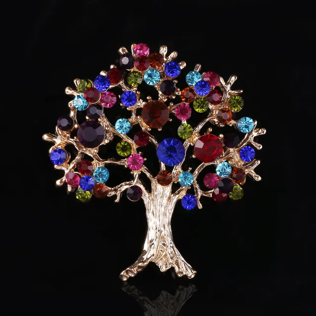 Gypsophila tree of life corsage Gold - Shop at LoveMi