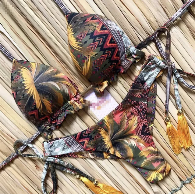 Printed strap bikini Qs02 M - Shop at LoveMi