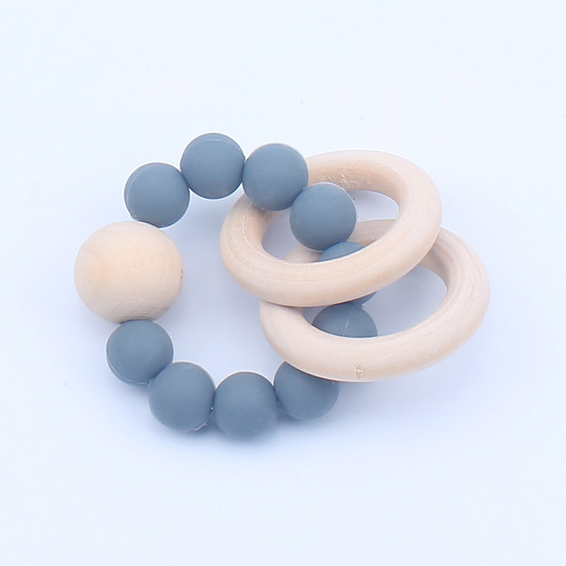 Baby teether bracelet