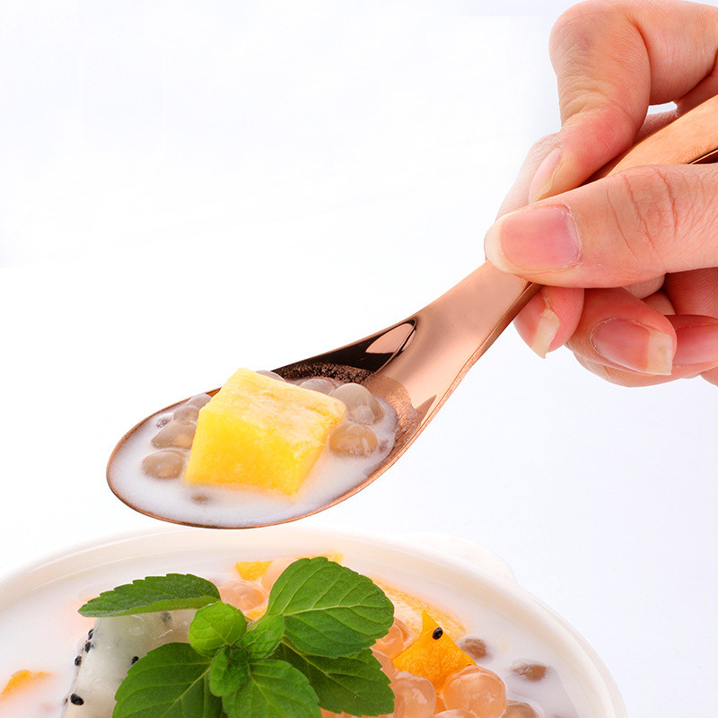 Stainless steel spoon