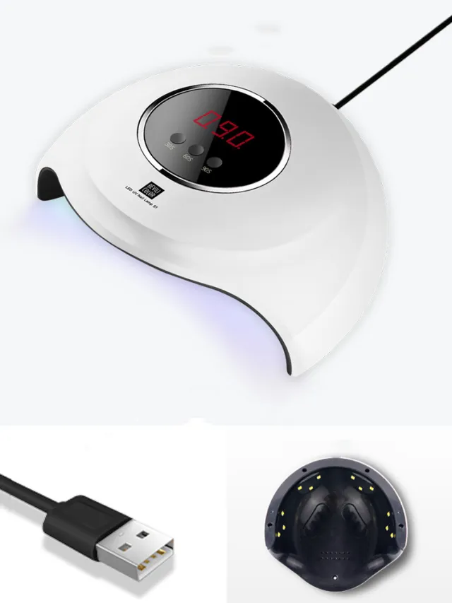 Nail Phototherapy Machine Full Set Dryer White - Shop at LoveMi