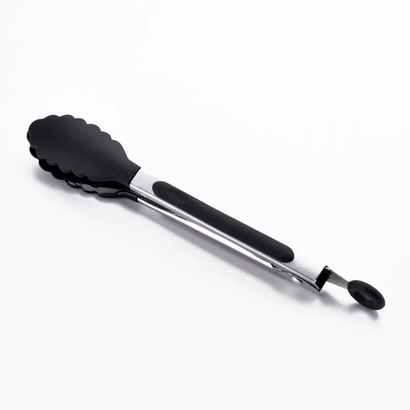 Silicone nylon food clip - Black