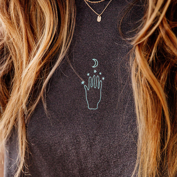 Printed women's top T-shirt