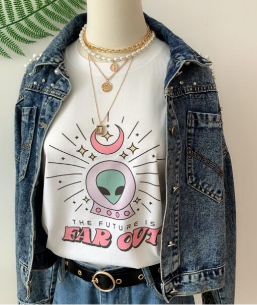 Loose cotton short sleeve