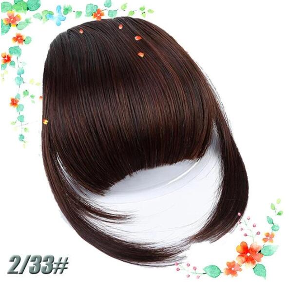3D Clip In Bangs Hair Extensions 2X33 - Shop at LoveMi