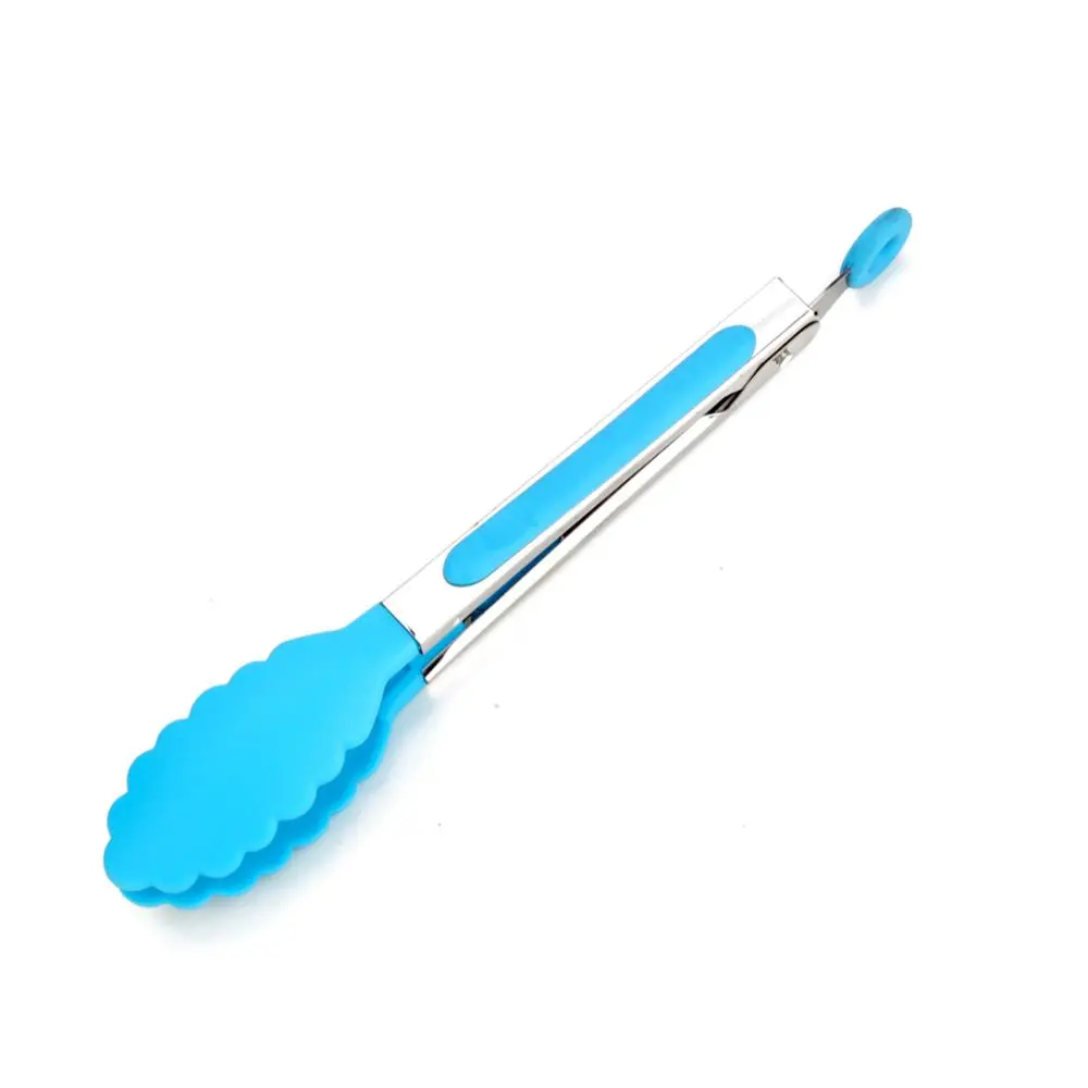 Silicone nylon food clip - Blue