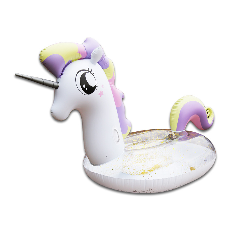 Air permeated bright princess Pegasus swimming ring 90Cm - Shop at LoveMi