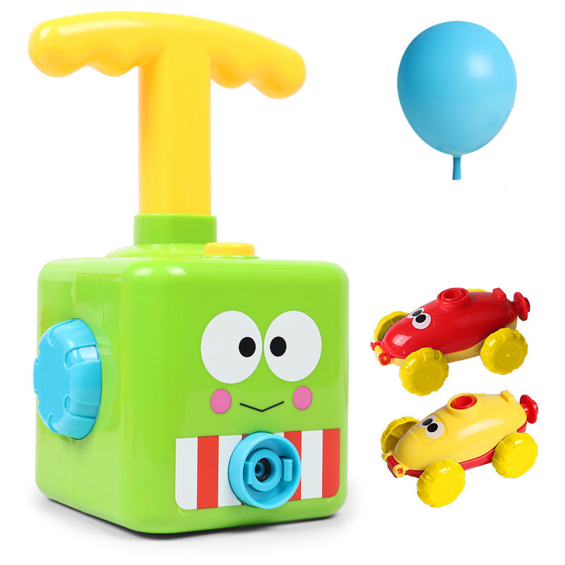 Power Balloon Launch Tower Toy Puzzle – A Yellow