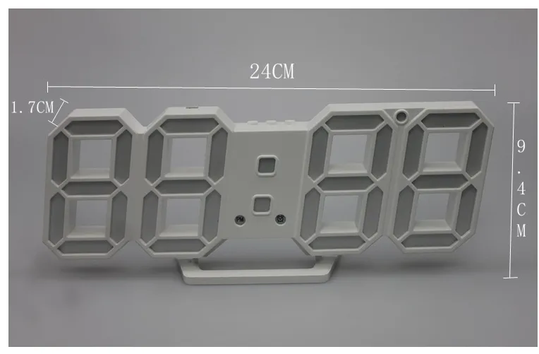 3D LED Wall Digital Clock – image 4