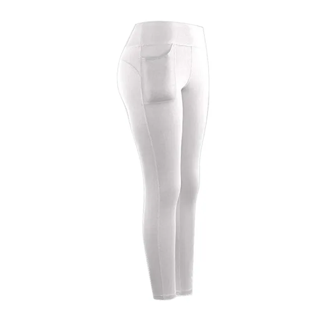 Hip pocket yoga pants White - Shop at LoveMi