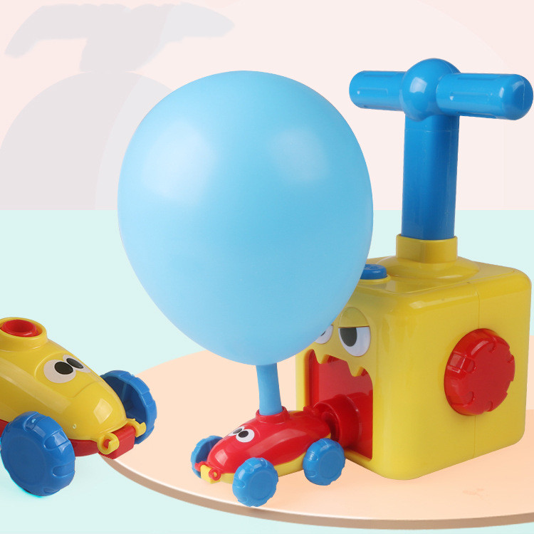 Power Balloon Launch Tower Toy Puzzle – A Yellow