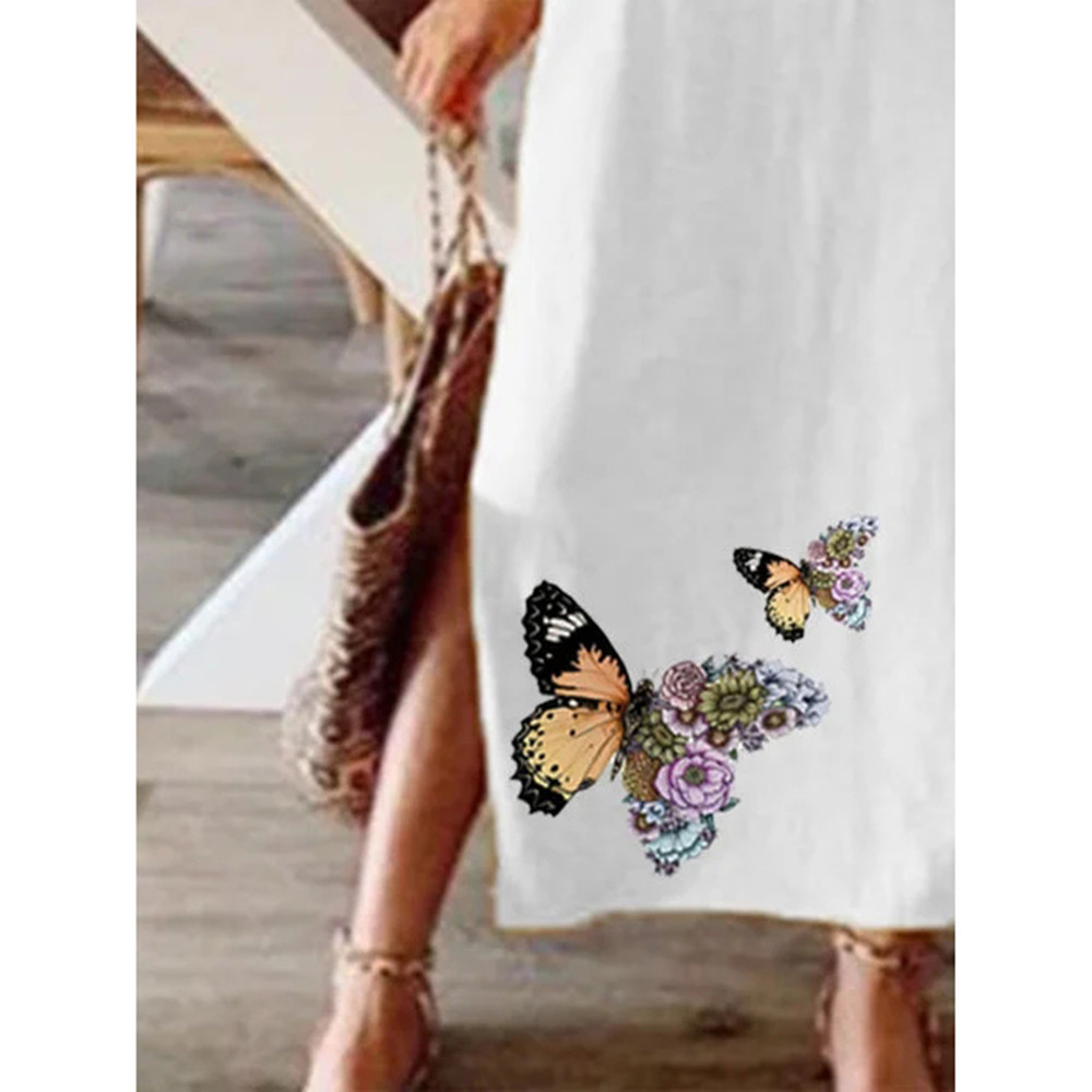 Loose casual long dress