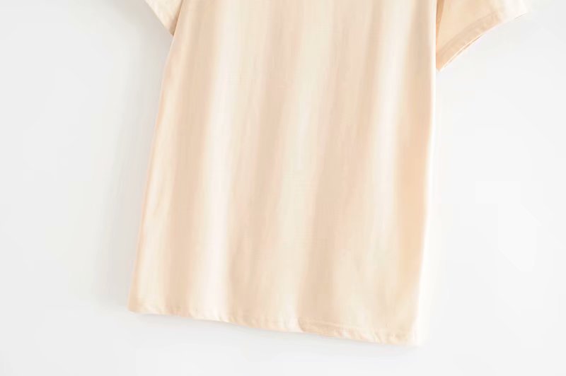 Sunset coconut print women's T-shirt