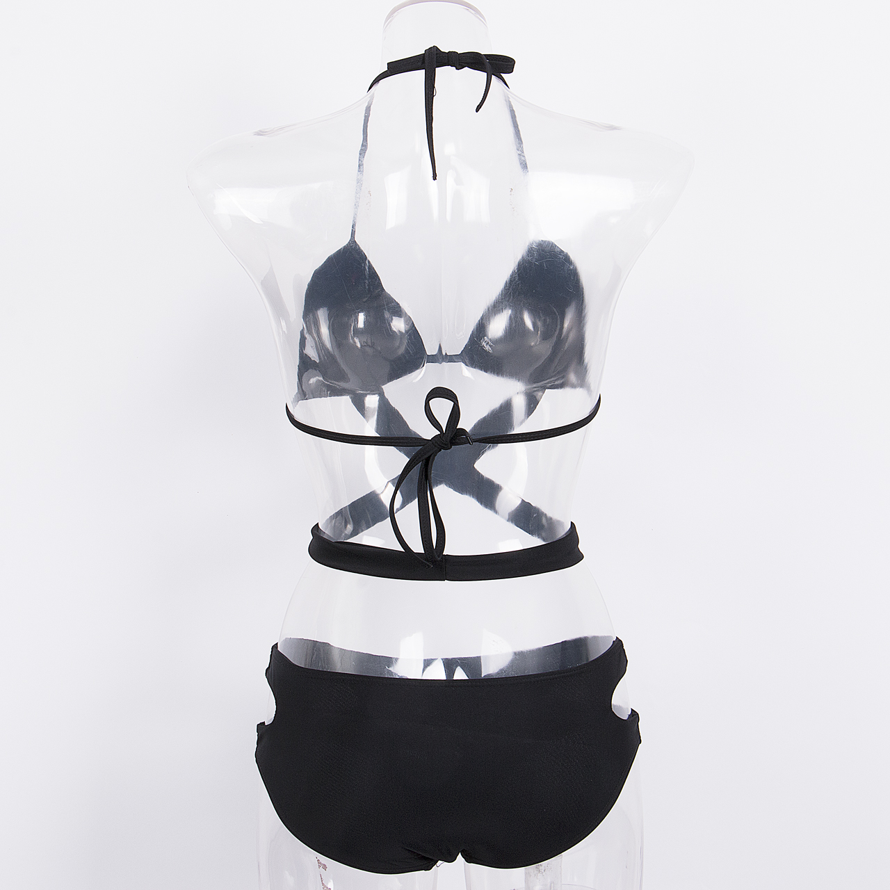 Sexy wisps split bikini swimsuit