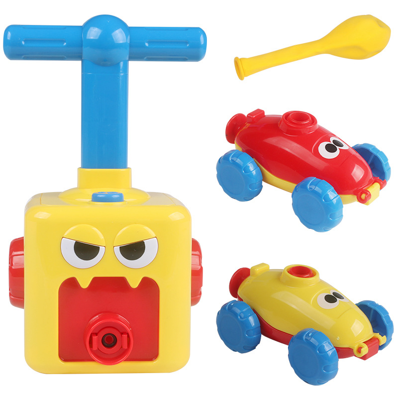 Power Balloon Launch Tower Toy Puzzle – A Yellow