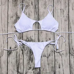 Sexy beach swimsuit girl - White - View 1