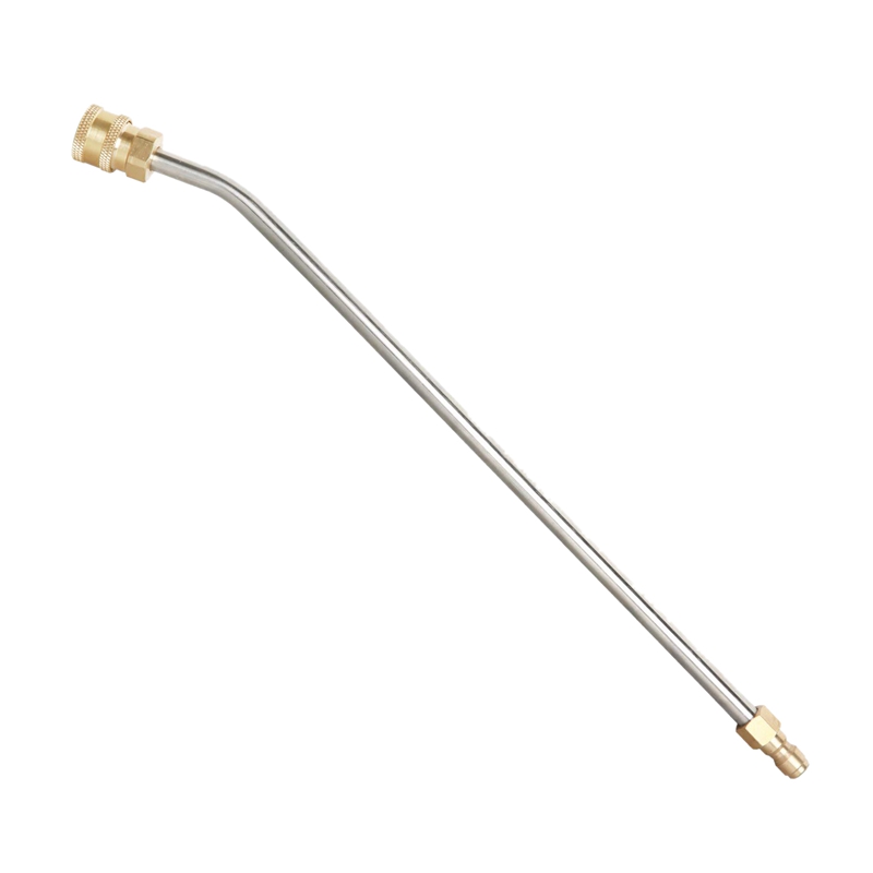 Straight fan-shaped high-pressure gun spray