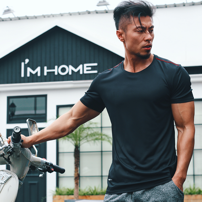 Men's sports casual quick-drying T-shirt