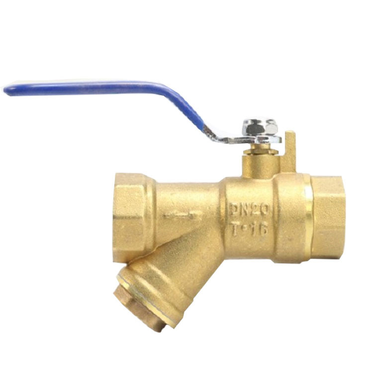 Filter ball valve DN25