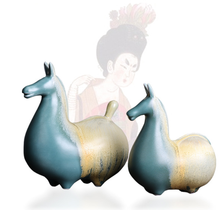 Ceramic Tang Style Ornament
