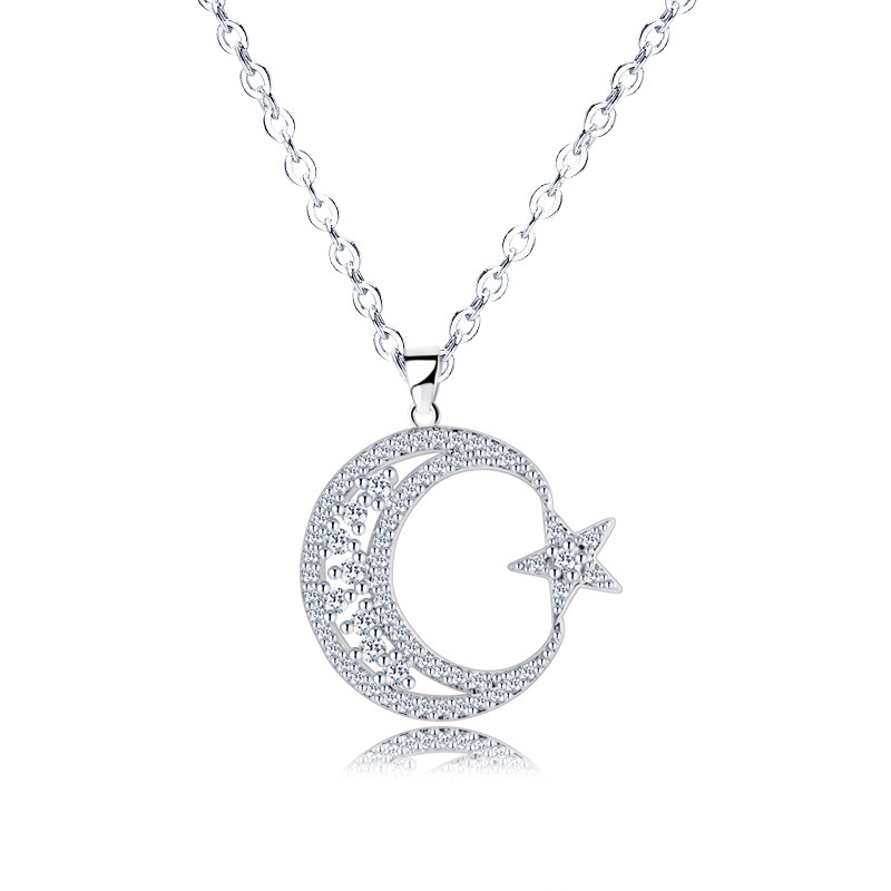 Star Moon Clavicle Chain