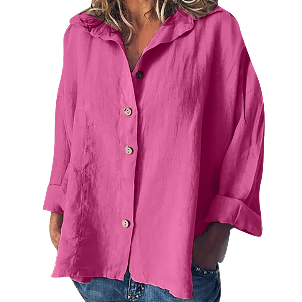 Plus size women's retro shirt