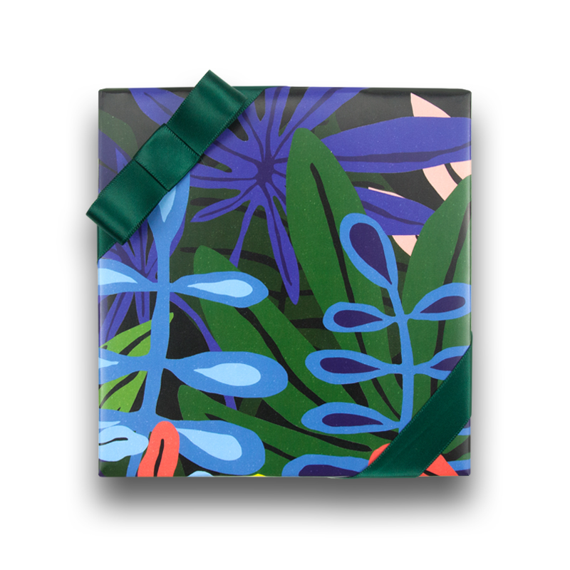 Gift wrapping paper for lovers (Thick forest 1)