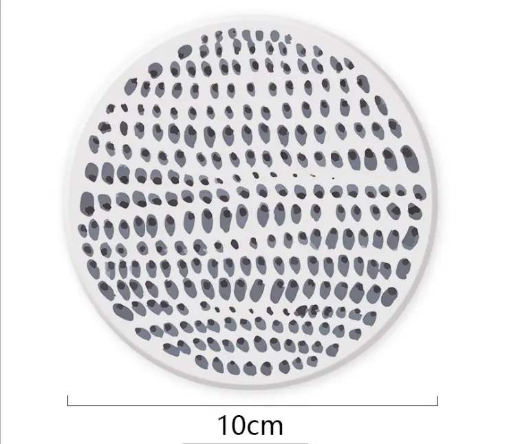 Diatomite insulation table coasters