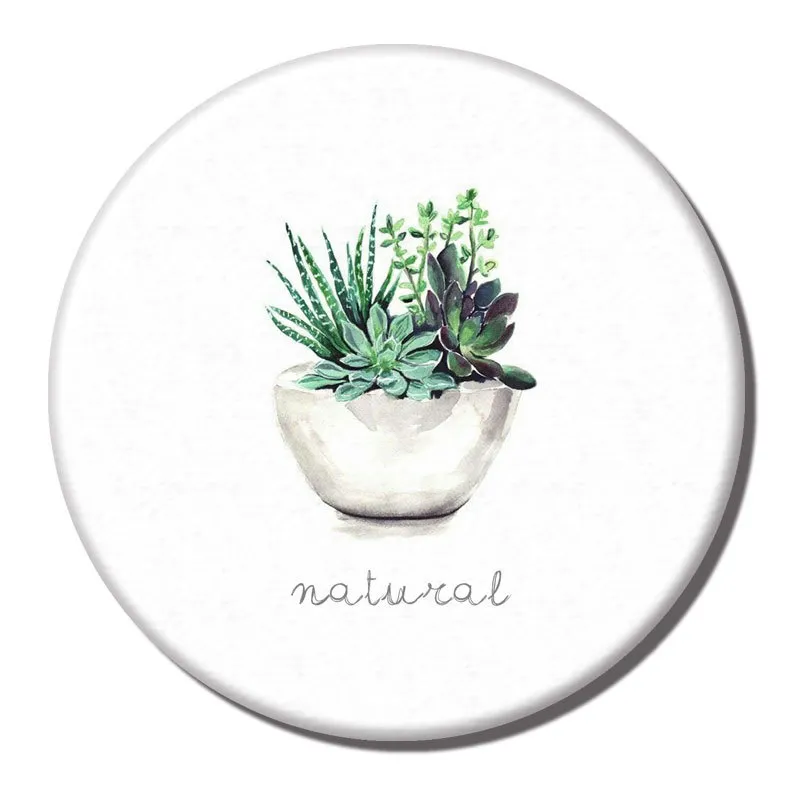 Diatomite quick dry cup pad - Circular 3