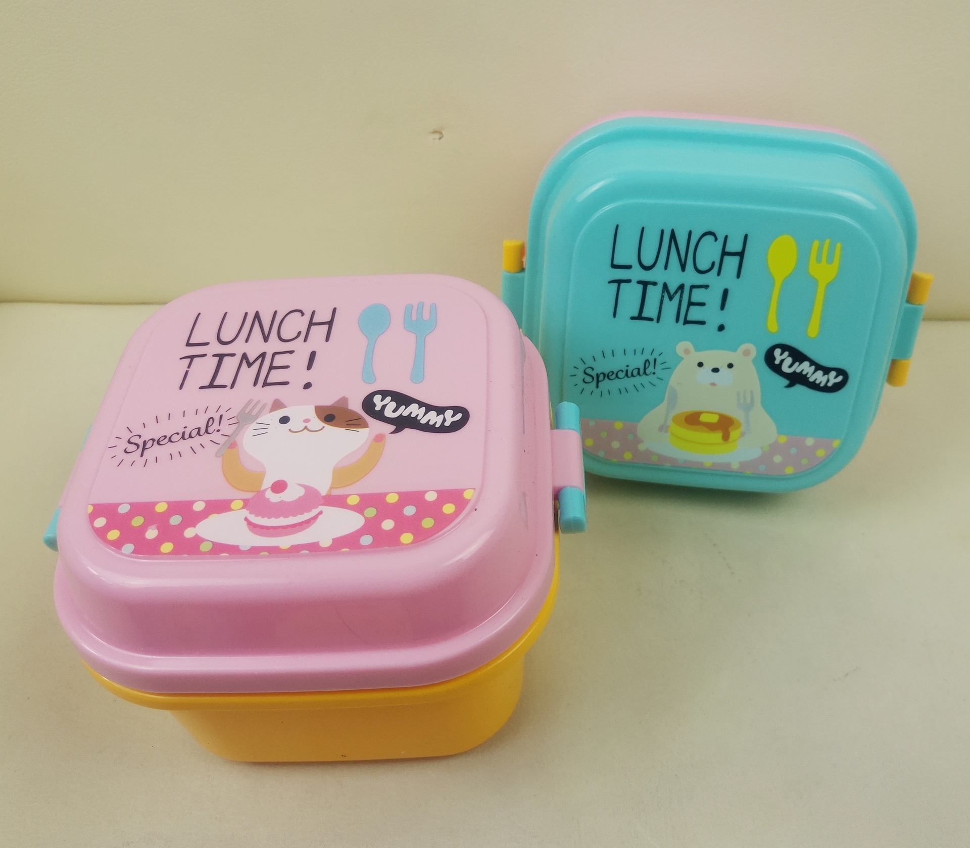 Cute animal children snack box