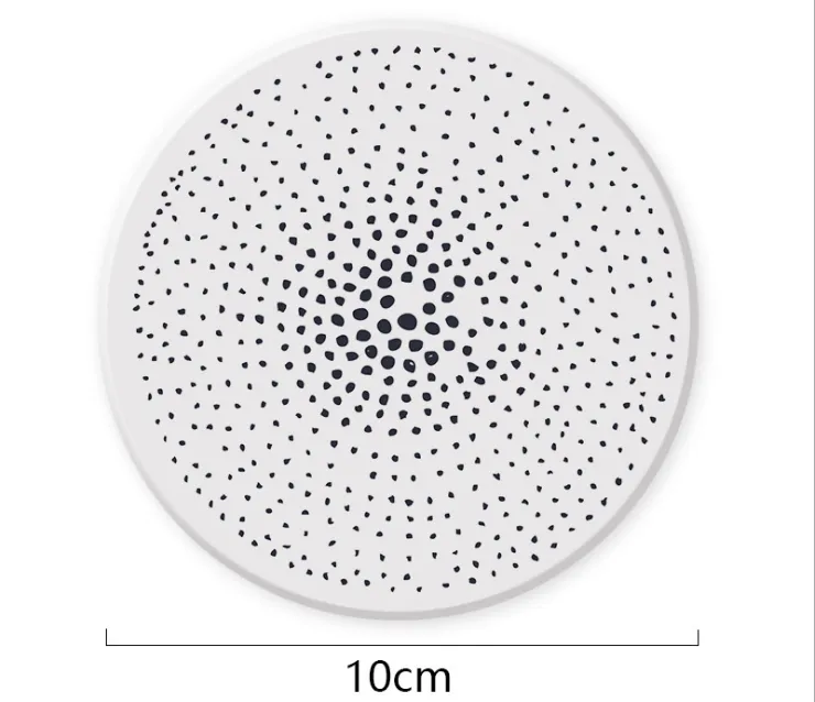 Diatomite insulation table coasters - 6Style