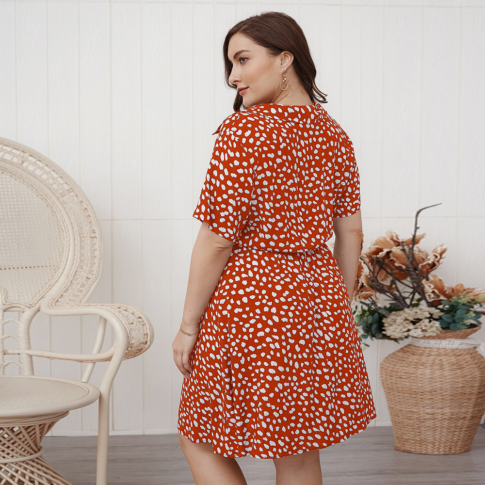 New print relaxed dress
