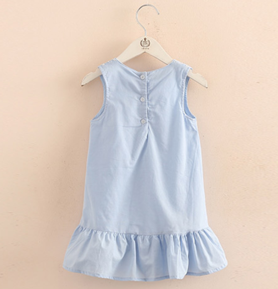 Ruffle slvs dress