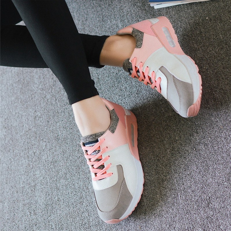 Girl student flat air breathable casual shoes