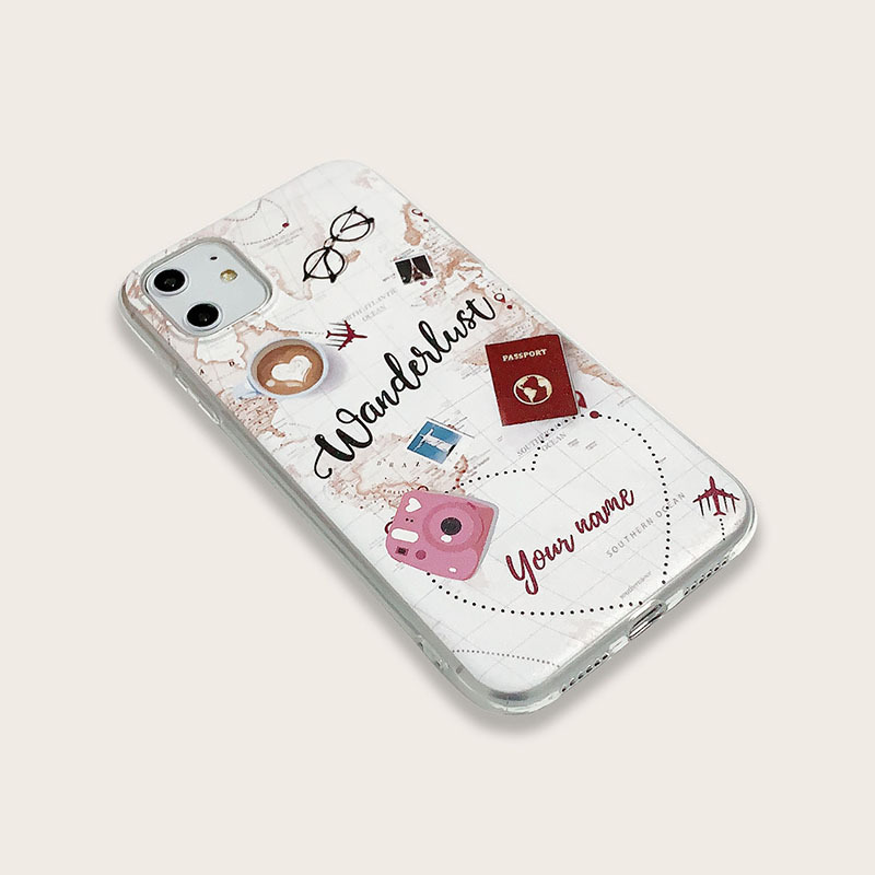 Transparent soft phone case