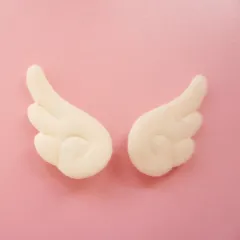 Angel Devil Wings Hairband Hair Clip - White - View 1