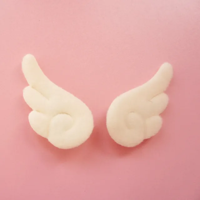 Angel Devil Wings Hairband Hair Clip White - Shop at LoveMi