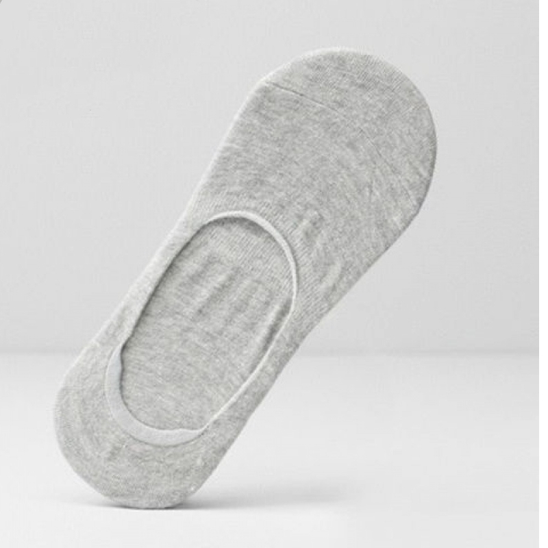 Wild Retro Color Invisible Socks (White-1pair)
