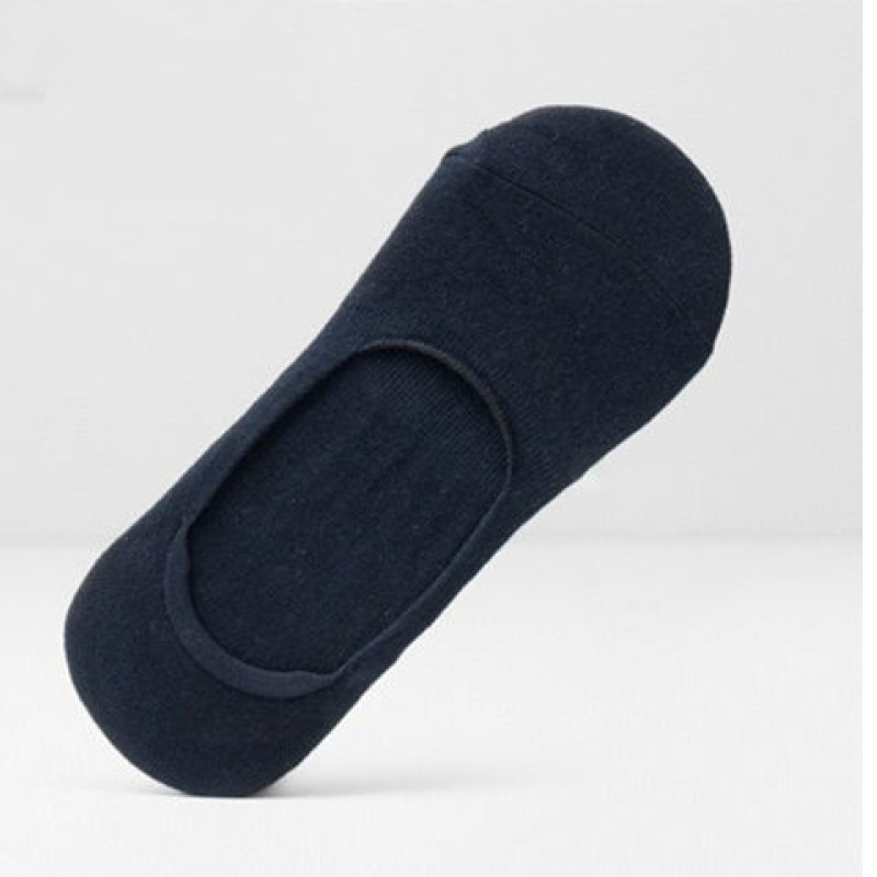 Wild Retro Color Invisible Socks (White-1pair)