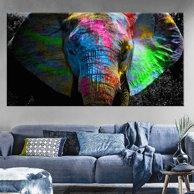Painting Valley oil painting spray painting Colorful - Shop at LoveMi