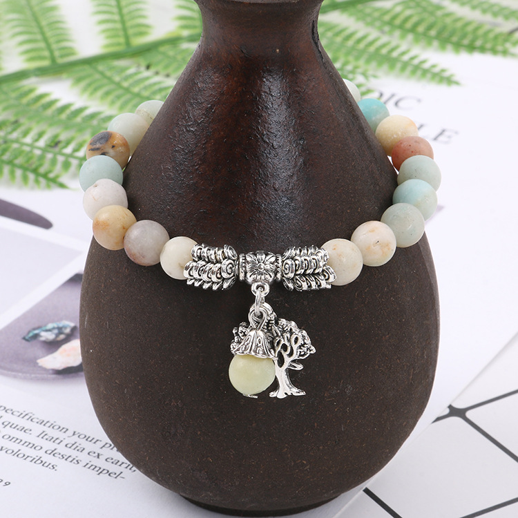 Lucky Tree Agate Mosha Bracelet