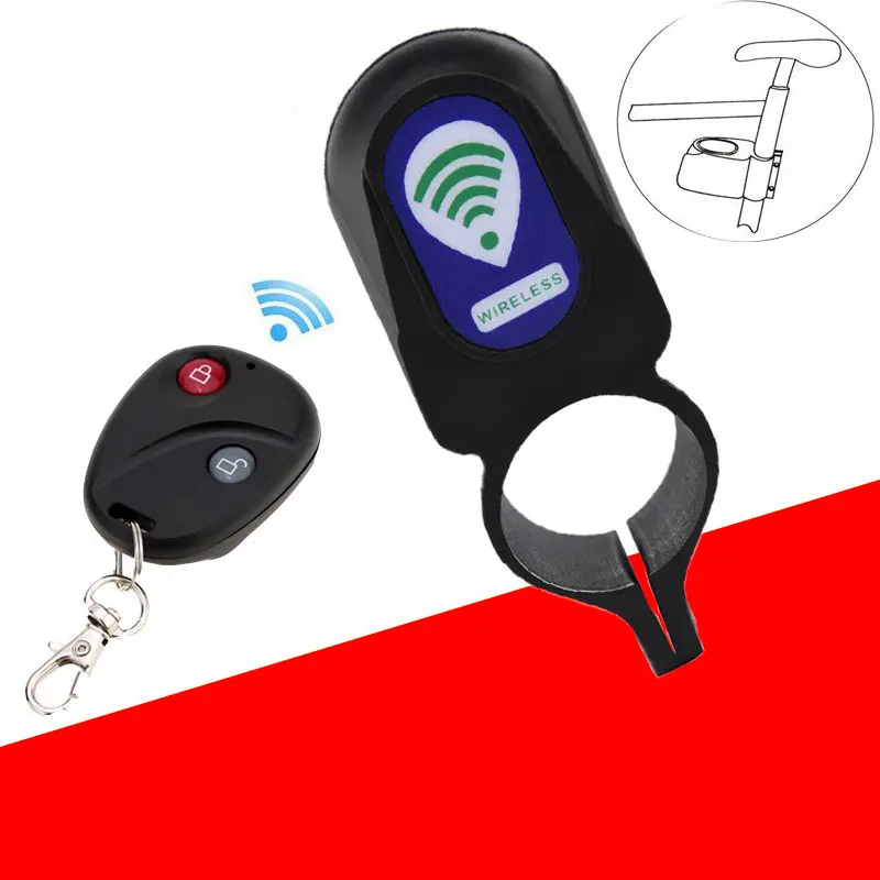 Anti-theft Bike Lock with Wireless Remote Control