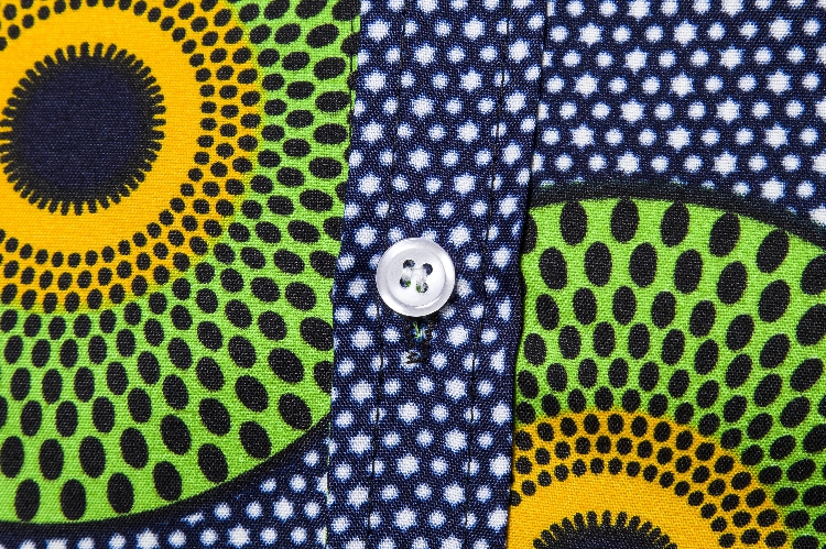 National style men's short sleeve shirt