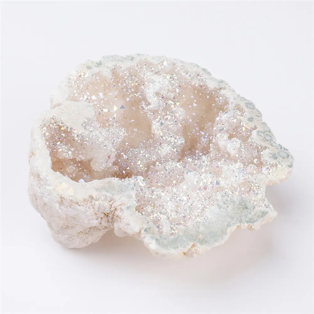 Natural hollow agate crystal