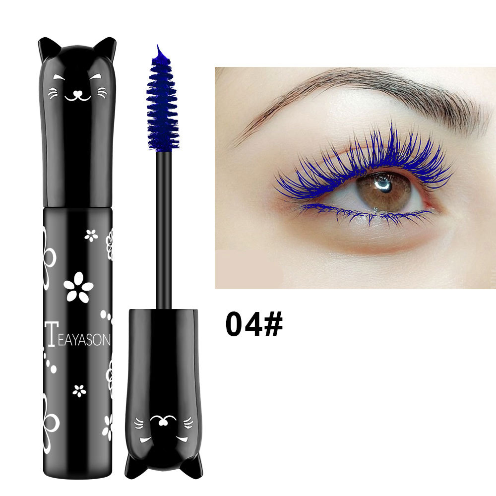 Color mascara is not easy to smudge Blue - Shop at LoveMi