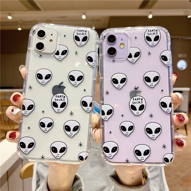 Cartoon alien phone case - Image 4