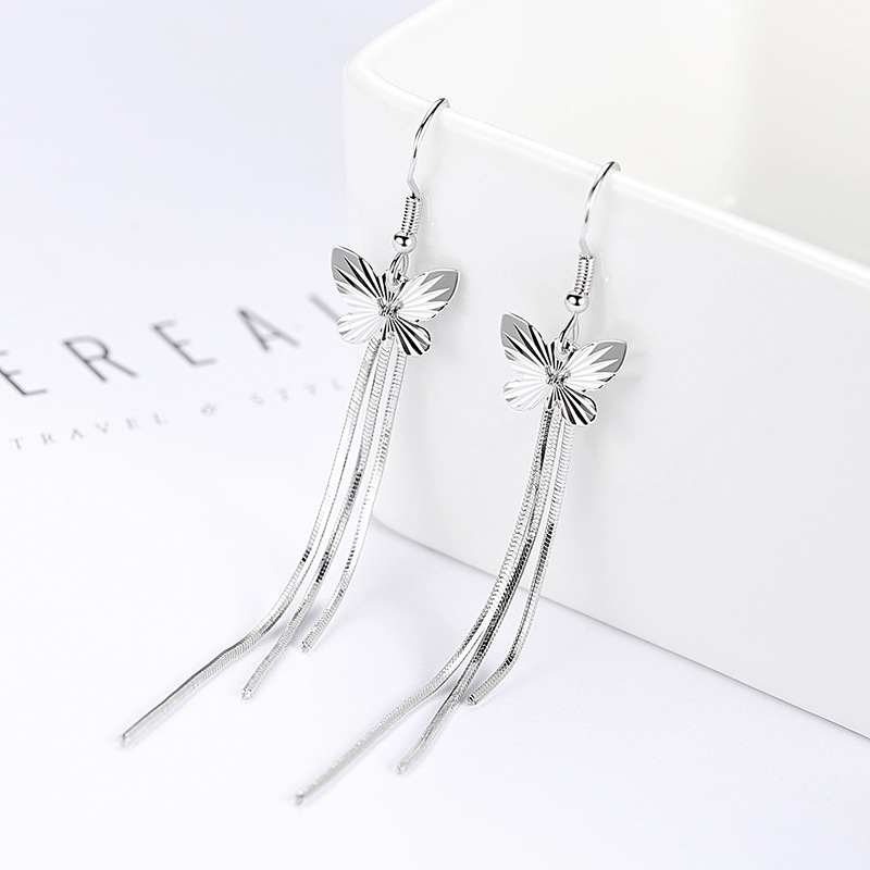 Butterfly fringe Earrings