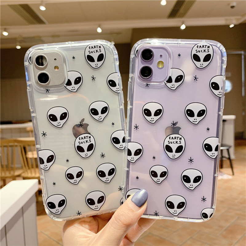 Cartoon alien phone case - Image 3